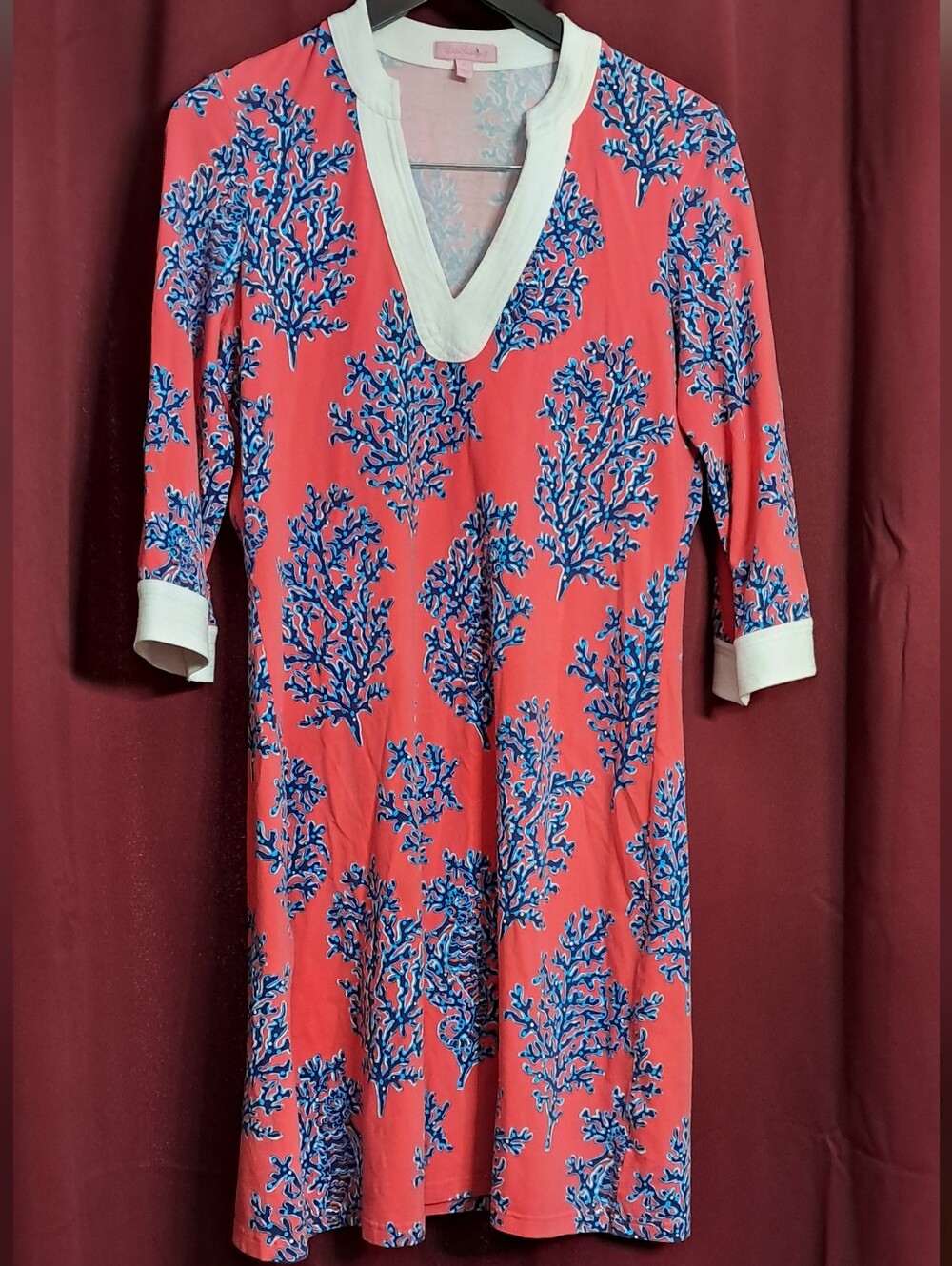 Lilly Pulitzer Sz Small Tunic V Neck Dress